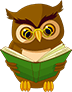 Brown Owl Reading Green Book 1 inch