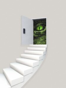 Dragon Stairs artwork by Solitaire Park