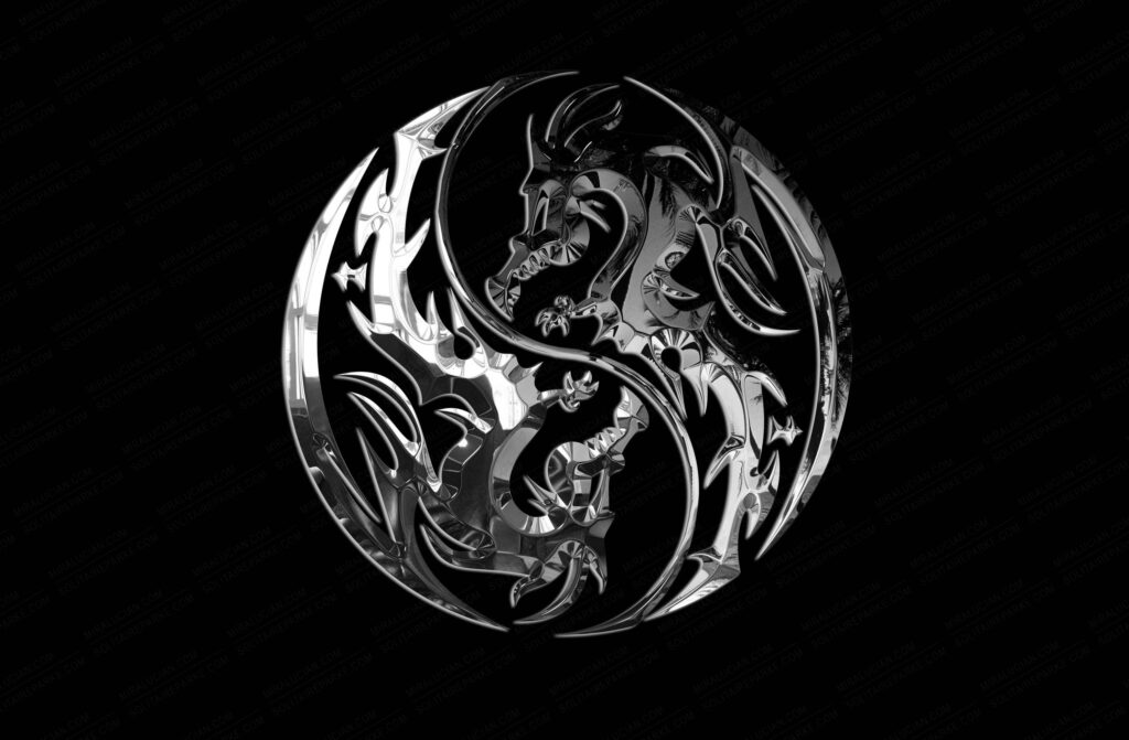 dragon ying yang